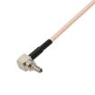 50cm F Male to CRC9 Male 90 Coaxial RF Cable RG316 Jumper - 2