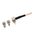 30cm F Male to Dual TS9/CRC9 Coaxial RF Cable RG316 Jumper - 2