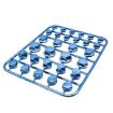 Blue Motorcycle Scooter Screw Cover Decorative Cap - Modification Parts - 1