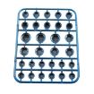 Blue Motorcycle Scooter Screw Cover Decorative Cap - Modification Parts - 4