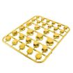 Golden Motorcycle Scooter Screw Cover Decorative Cap - Modification Parts - 1
