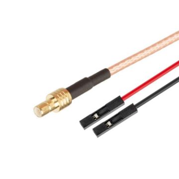 SMB Male to Dual DuPont Female RG316 RF Extension Cable 0.5m Adapter - 1
