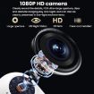 Pet Recorder Collar Camera for Cats & Dogs, WiFi, No Memory Card, Black - 5