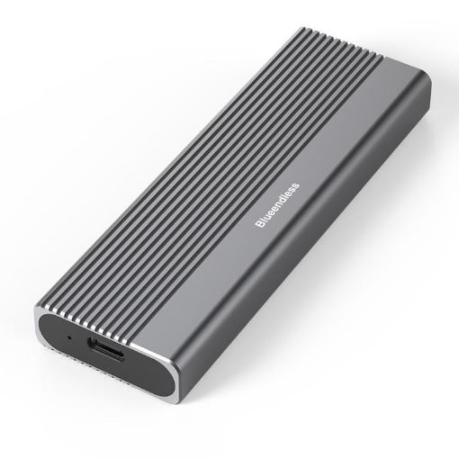 Blueendless 2818SN M.2 NVMe/SATA Dual-Protocol Hard Disk Box Type-C to USB-A - 1
