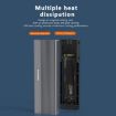 Blueendless 2818SN M.2 NVMe/SATA Dual-Protocol Hard Disk Box + Cable - 5