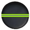 15" Thickened Imitation Leather Spare Tire Cover w/ Reflective Stripes - 1