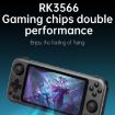 CB408 4.7" Touch Screen Handheld Game Console WiFi Android 11 Linux 128G Blue - 4