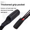 Adjustable High-Elastic Fishing Rod Protective Cover 59-130cm No Straps - 4