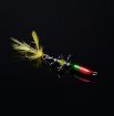 Bionic Metal Sequin Feather Bait - Compound Rotating Three-hook Lure - 4