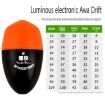Luminous Night Fishing Float, Size 9, Green, ABS Anti-Fall, Sea Use - 3