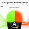 Luminous Night Fishing Float, Size 10, Orange, ABS Anti-Fall Design - 7