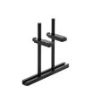 Adjustable Aluminum Graphics Card Bracket Holder with 12cm Fan - Black - 1