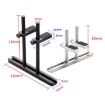Adjustable Aluminum Graphics Card Bracket Holder with 12cm Fan - Black - 7