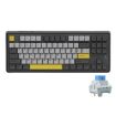 Ajazz AK870 Wireless Tri-mode Mechanical Keyboard, Flying Fish Axis Black - 1
