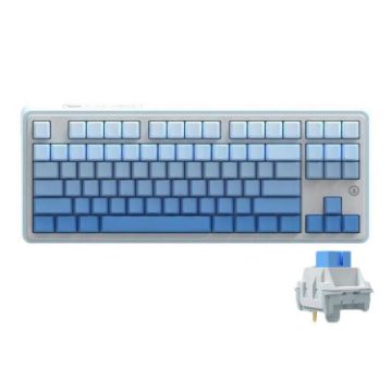 Ajazz AK870 Wireless Tri-mode Mechanical Keyboard, Flying Fish Axis RGB - 1