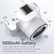 2K Ultra HD Mini Digital Camera, 48MP, White with Fill Light - 9