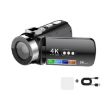 4K WiFi Night Vision Digital Video Camera - Black, HD Lightless Colorful - 1
