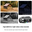 4K WiFi Night Vision Digital Video Camera - Black, HD Lightless Colorful - 5