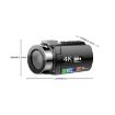 4K WiFi Night Vision Camera Black + Wireless Noise Reduction Microphone - 3