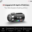 4K WiFi Night Vision Camera Red + Wireless Noise Reduction Microphone - 4