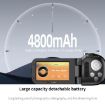 4K WiFi Night Vision Camera Red + Wireless Noise Reduction Microphone - 9
