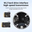 Blueendless M3NPD M.2 NVMe 2230/2242 Magnetic Hard Disk Box with PD Port - 4