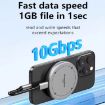 Blueendless M3NPD M.2 NVMe 2230/2242 Magnetic Hard Disk Box with PD Port - 5
