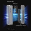 Blueendless M.2 NVMe SSD Box 40Gbps USB4 with RGB Lights & Fan - 3