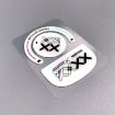 Logitech GPW Glass Mouse Feet Stickers - Anti-Slip Glide Skates White - 1