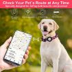 Waterproof Silicone AirTag Pet Collar Case for Cats & Dogs, Size M, Purple - 5