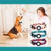 Waterproof Silicone AirTag Pet Collar Case for Cats & Dogs, Size M, Purple - 6