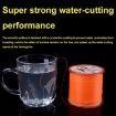 Meirenyu 500m Orange Semi-floating Nylon Fishing Line, Size 3.5, Durable - 5