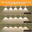 Rechargeable 60cm Motion Sensor Light Bar with Remote - Silver Cabinet Lamp - 5