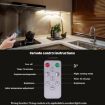 Rechargeable 60cm Motion Sensor Light Bar with Remote - Silver Cabinet Lamp - 7