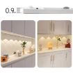 Rechargeable 60cm Motion Sensor Light Bar with Remote - Silver Cabinet Lamp - 8