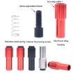 2pcs Red Mountain Road Shifter Center Trim Screws 4mm Adjustment Set - 3