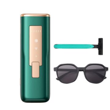Sapphire Ice Sense Painless Laser Hair Remover, Dark Green FY-507AG UK Plug - 1