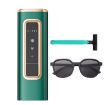 Sapphire Ice Sense Painless Laser Hair Remover, Dark Green FY-509AG UK Plug - 1