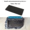 BMW 5/7 Series AC Blower Dustproof Sponge Filter 64119216222 Black - 5