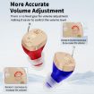 Invisible Rechargeable CIC Hearing Aid - Portable Mini Sound Amplifier Pair - 6