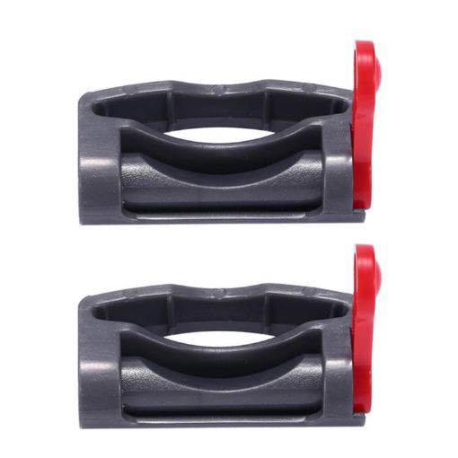 Dyson V7/V8/V10/V11/V15 Vacuum Switch Latch Retainer 2pcs (Gray+Red) - 1