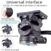 XILETU LS-2A Mini Hydraulic Ball Head Tripod 360 Panoramic Shooting - 4