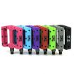 RACEWORK RK091 Mountain Bike Nylon Fiber Anti-slip Pedals - Blue Pair - 2