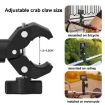 Motorcycle Bicycle Handlebar Camera Clip Clamp with Adapter for Sports Camera - 4