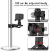 Motorcycle Bicycle Handlebar Camera Clip Clamp with Adapter for Sports Camera - 5