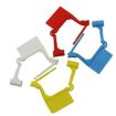 100pcs Disposable Plastic Seal Bags Anti-theft Padlock Tags Random Color - 3