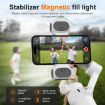 DJI/Zhiyun Gimbal Stabilizer Fill Light LED Lamp XJ97P Dual + Clips Set - 3