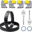 Zodiac MX8/MX6 Pool Cleaner Drive Shaft Rebuild Kit 10pcs Set - 1