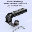 HEPAIL DSLR Camera Grip Rabbit Cage with Cold Shoe - Universal Accessory - 5