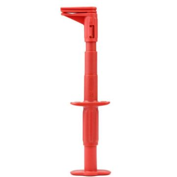 4mm Banana Jack IC Clamp Probe Hook for Multimeter - Red - 1